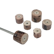 그라인더날 연마휠 페이퍼 교체형 공구 플랩휠 샤프트형, 240방8mm, 240방8mm