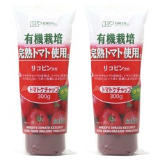 소켄샤 완숙 토마토 케첩, 300g, 2개