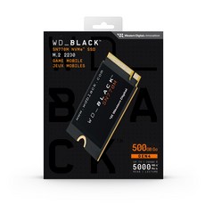 威騰 WD BLACK SN770M NVMe SSD 固態硬碟 M.2 2230 PCIe 高速讀寫 遊戲加速, 500GB, 500GB