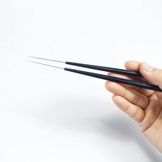 미세 화과자 데코 바늘 젓가락 패턴 장식 핀셋 도구 정교한 컨트롤 제빵, 1쌍(보호커버+수지상자)