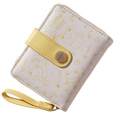 日系風格可愛貓咪圖案短夾