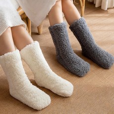 슈에뜨지니 [엠에스]23017 양털 부츠 수면 양말/극세사양말/수면양말/겨울양말/수족냉증/선물양말