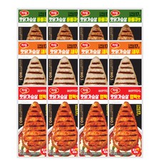 하림 맛닭가슴살 바베큐x4+새우x4+엽떡x4 100g