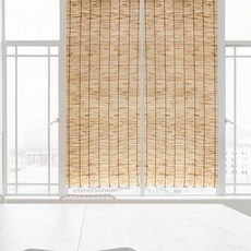 2p 햇빛가리개 블라인드 창문 갈대발 여름 사생활보호 발 가림막