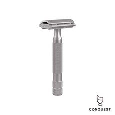 【CONQUEST】加拿大 Rockwell Razors Rockwell 6S 不鏽鋼刮鬍刀頂級禮盒，可調式刀頭設計，客製化刮鬍體驗, 1個, 1