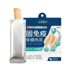 毛樂子寵物 毛掌醫學 純魚油 化排毛 好情緒 亮毛磷蝦魚油 護關節 保健肉泥 貓肉泥 犬貓魚油, 1個, 免疫, 免疫支持, 4份