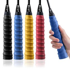 [ 797033 ] WAFJAMF 테니스 라켓 그립 테이프 4팩 미끄럼 방지 배드민턴 오버그립 흡수력이 뛰어난 피클볼 통기성 빠른 건조, [ 797033 ] WAFJAMF 테니스 라켓 그립 테, 1개