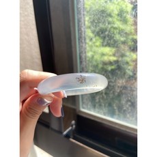 草花手鐲 高冰透底 單花 50.0正圈, 1個