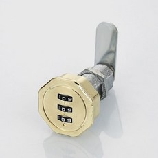 캐비넷 가구 도어락 보조키 번호키 30MM 서랍장 55090PC 1(EA), 골드