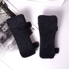 메모리폼 팔걸이쿠션 팔받침대 블랙 한쌍 cP07151ea, 단일