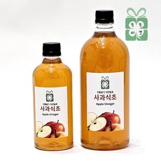 똑똑마켓 사과식초 국내산 자연 숙성 발효 수제 과일 비니거