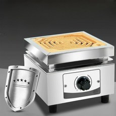 전기 핫플레이트 미니 스토브 온도조절 포터블 쿠킹 하이라이트 전자곤로, 니켈크롬 1500W 5단 미끄럼방지