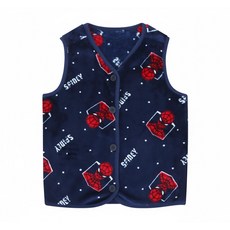 마블 스파이더맨 아동용 밍크 수면 조끼