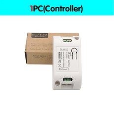 스마트 홈 터치 라이트 스위치 Led 무선 8686 원격 on Off 벽 스위치 AC 110V 220V 10A 수신기 1갱 천장 조명 스위치 스마트 홈 터치 라이트, 1R, 10) 1R