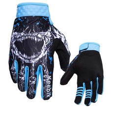 Keebik 더트 바이크 오토바이 장갑 - 오토바이 모토크로스 및 MTB 오프로드 레이싱 스포츠 사이클링 장갑, XXL, TEE4