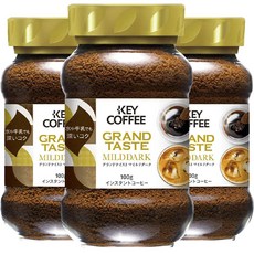 키커피 그랜드 테이스트 마일드 다크, 100g, 3개, 1개입