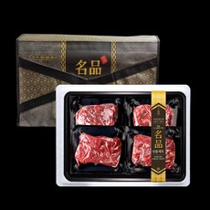 정직한 숙성한우 정육세트 1호 (불고기200gx2팩+국거리200gx2팩), 1개