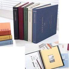 빅조이몰 티켓앨범 223x215mm 50P 커플앨범, 다크그린