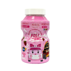 樹飛雪 POLI波力益菌球 乳酸菌多多/D鈣草莓 300g, 1個, D+鈣草莓(300g/罐)