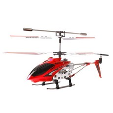 Zhijing 새로운 S107g Rc 헬리콥터 3.5ch 합금(빨간색), 빨간색, 1개