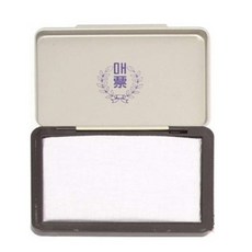 매표 잉크없는 스탬프패드 민자 무색도장패드 충전용, 무색, 1개