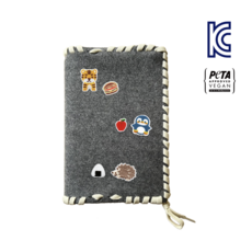 미닝랩 환경교육 재생펠트 북커버 DIY 키트, S, 1개