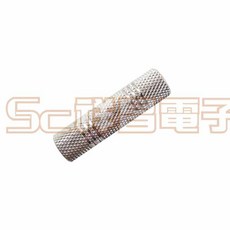 祥昌電子 3.5mm音源轉接頭 雙母座銅殼, 1個