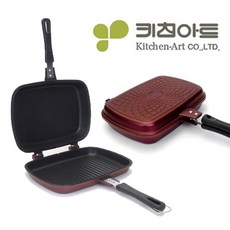 키친아트 금상첨화 피쉬 양면팬, 1개, 특대형(32 x 23 cm)