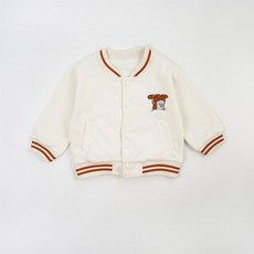 兒童刺繡棒球外套
