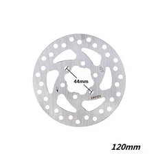 자전거 브레이크 로터 203mm180mm160mm140mm120mm 6인치 스테인리스 스틸 유압 MTB 로드 바이크 디스크 브레이크1pcs 120mm, 1pcs 120mm, 1세트