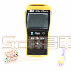 祥昌電子 TES 泰仕 TES-1319A 數位溫度計 K型 溫度錶 攝氏 / 華氏, 1個