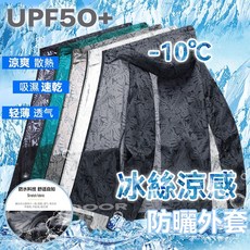 冰絲防曬衣 抗UV涼感迷彩防曬外套
