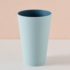 온나 모던 컬러 양치컵, 1개, 스카이 블루