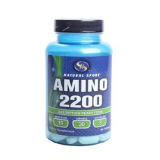 NATURAL SPORT 氨基 2200, 1罐, 90顆
