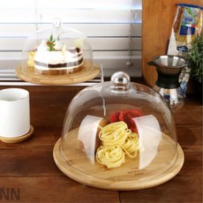 호텔 디지트트레이 유리뚜껑 케잌보관함 셀프생일상 셀프상차림, 소