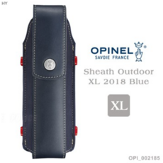 "電筒魔" OPINEL Sheath Outdoor XL 2018 Blue戶外皮革套 OPI 002185, 1個