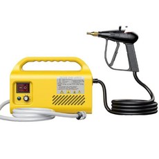스팀기 기름때 세척기 세차기 에어컨 청소기 후드 청소 스팀건, A. 노란색 2800wp 가정용 PLUS