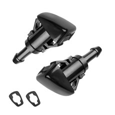 BOXO 옥소 nly 윈드실드 와셔 노즐 키트 2개 - 2007–2010 컴팩트 SUV 및 세단용 범용 나일론 스프레이 제트 교체 OEMNO. 85381-AE020 + 커넥터