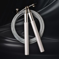 競速鋼絲跳繩 萬向軸承鋁合金跳繩, 流光銀跳繩, 1個