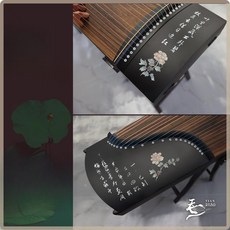 입문용 가야금 초보자 연주 국악 취미 전통 현악기, 1개, 163cm 루즈 복숭아꽃