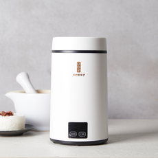 메고지고 마이쪄세트 습식쌀가루 1kg 포함 백설기찜기 스팀 가정용 전기 떡제조기, 마이쪄찜기+습식쌀가루1kg