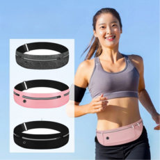 위즈마트 와이드 러닝 플립벨트, M, 블랙, 1개