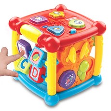 브이텍 멜로디완구 러닝 액티비티 큐브 (V150500) 멜로디장난감 작동완구, 본품