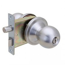 100% KS정품 방화인증 국산 현관 방화문 손잡이 원형 레버형, 9000원형, 1개