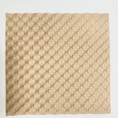 無品牌 泡泡紙 壓紋紙 緩衝打包紙 禮品鮮花包裝牛皮紙, 1個, 本色 29*30cm  50張