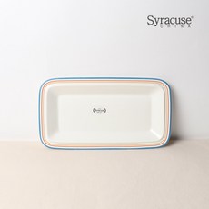 시라쿠스 메이플 직사각접시 생선접시, 코지블루, 1개