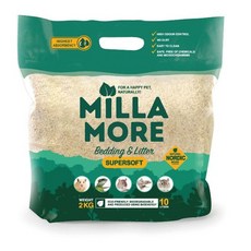 MOMI 摩米 MILLAMORE 美麗多 木質墊料 10L/2KG 大顆粒/小顆粒 白楊木, 1個, 小顆粒2KG