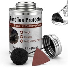 Zhanmai Boot Toe Protector Brush On Liquid for Tough Flexible Durable Scuff Guard for Work Safet