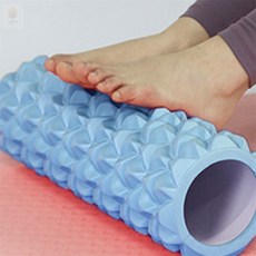 하디컬렉션 돌기 마사지 폼롤러 33cm 스카이 필라테스폼롤러작은것