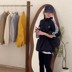 休閒運動三條紋夾克外套
